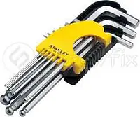 9 PC LONG SPHERIC-HEAD HEX KEY SET - Master