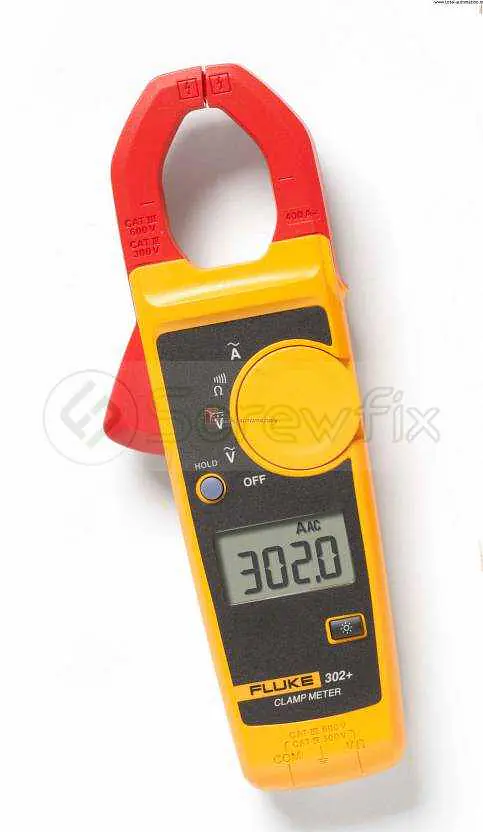 Fluke 302+ CAT III Digital Clamp Meter - 400A AC - Master