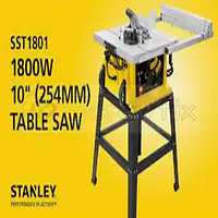 Stanley SST1801-B1: 1800W 10 inch Table Saw - Master