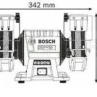 Bosch GBG 35-15 Professional Double-Wheeled Bench Grinder - Master