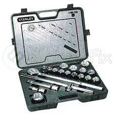 Stanley 19 Pcs 3/4" DR METRIC 12 POINT SOCKET SET - Master
