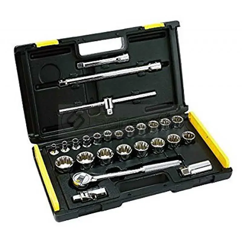 Stanley 27PC-1/2 SQ. DR 12PT SOCKET SET MET - Master