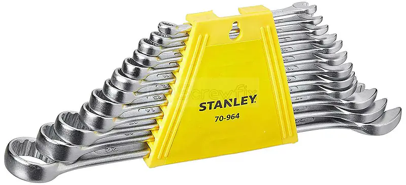 Stanley 12pc Combination Spanner Set (6-14,17,19&22MM) - Master