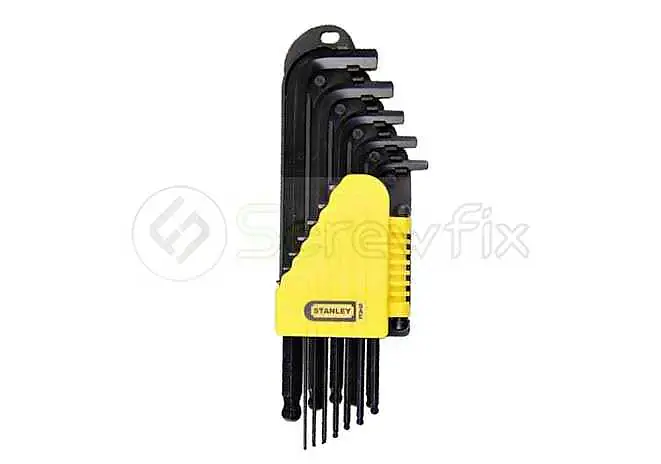 Stanley HEX Key Set, 12PCS, Imperial , L/ARM - Master