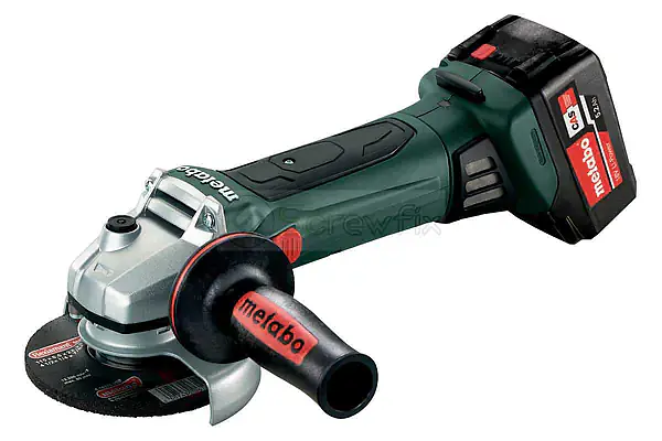 Metabo W 18 LTX 125 Quick* Cordless Angle Grinder - Master