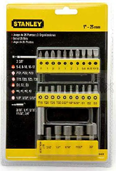 SCREWDRIVER INSERT BIT 29PCS SET - Master