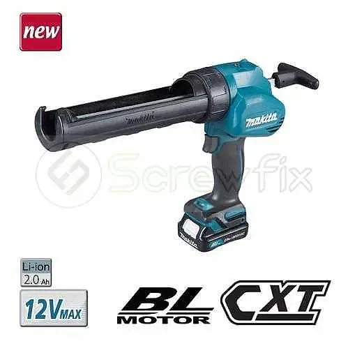 Makita CG100D 12V Max Cordless Caulking Gun - Master