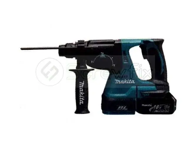 DHR242SFE3: Cordless combination hammer 24MM 3-MODE / 2.0 J / 0-4700 IPM / 0-950 RPM / 3.0KG / BL MOTOR - Master