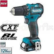 Makita DF332DWYE - 10MM Cordless DRIVER DRILL / KEY-LESS CHUCK / 2-SPEED / 1.0KG / BL MOTOR - Master