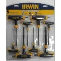 T HANDLE HEX KEY SET (MM)-8 PC 2.0,2.5,3.0,4.0,5.0,6.0,8. - Master