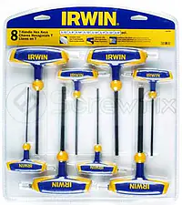 T HANDLE HEX KEY SET (IMPERIAL)3/32",1/8",9/64",5/32",3 - Master