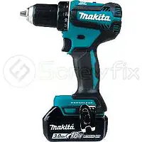 Makita DDF485RFE: 18V Cordless Driver Drill (50Nm Torque) - Master