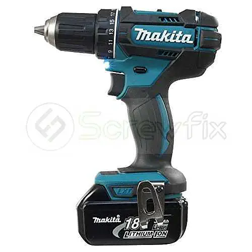 Makita DDF482RFE: 13mm Cordless Driver Drill (Rapid Charger) - Master