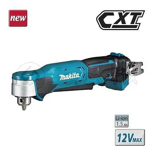 Makita DA332D: 12V Max Cordless Angle Drill/ Keyed Chuck - Master