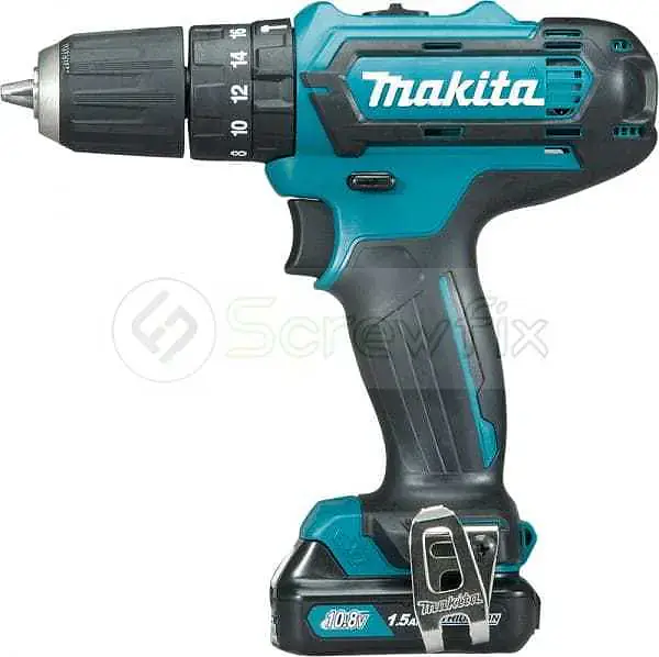 HP331DWAE: 10MM Cordless HAMMER DRIVER DRILL / MASONRY 8MM / 1.1KG - Master