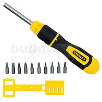 10PC RATCHETING MULTI-BIT SCREWDRIVER - Master