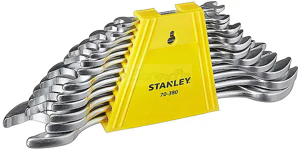Stanley Double Ended Spanner Set - 12Pcs - Master