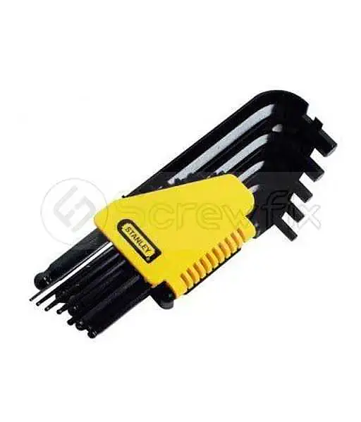 HEX KEY SET, 9PCS, METRIC, L/ARM BALL - Master