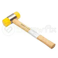SOFT FACE HAMMER W/WOOD HANDLE, 45MM - Master