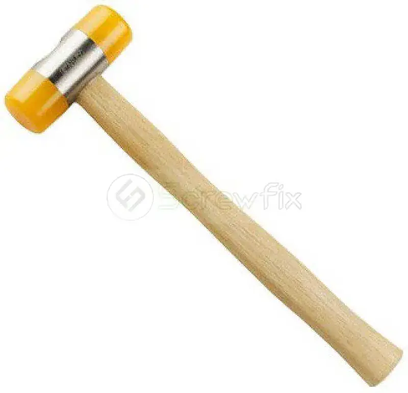 SOFT FACE HAMMER W/WOOD HANDLE, 35MM - Master