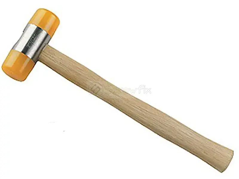 SOFT FACE HAMMER W/WOOD HANDLE, 28MM - Master