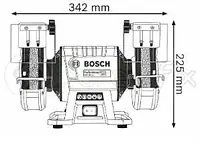 Bosch GBG 35-15 Professional Double-Wheeled Bench Grinder - Master