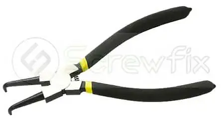PLIER CIRCLIP, BENT INTERNAL, 230MM-9 - Master