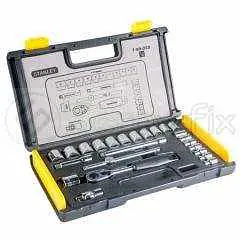 Stanley 24PC 3/8 SQ.DR. 6PT SOCKET SET MET - Master