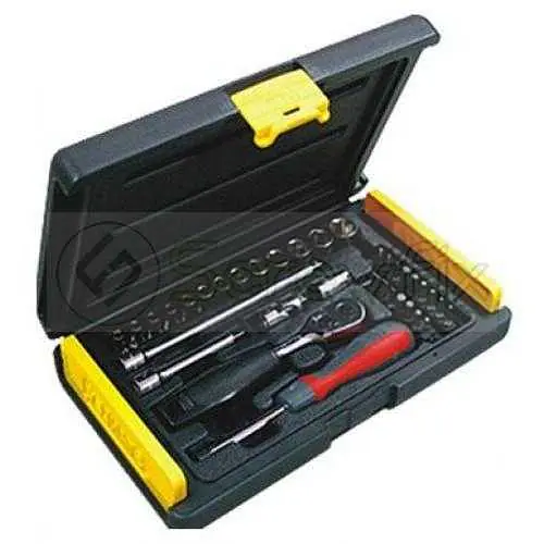 Stanley 35PC 1/4 SQ. DR. Socket Set 6PT MET - Master