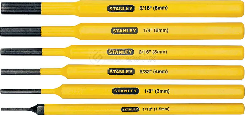 Stanley 6 PC PUNCH KIT - Master