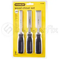 WOOD CHISEL SET, 3 PCS - Master