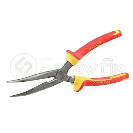 VDE BENT NOSE PLIERS - 200m - Master
