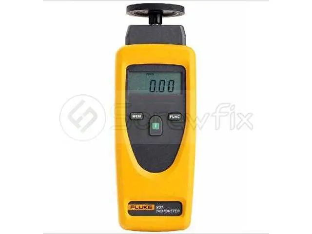 Fluke 931 Contact and Non-Contact Dual-Purpose Tachometer - Master