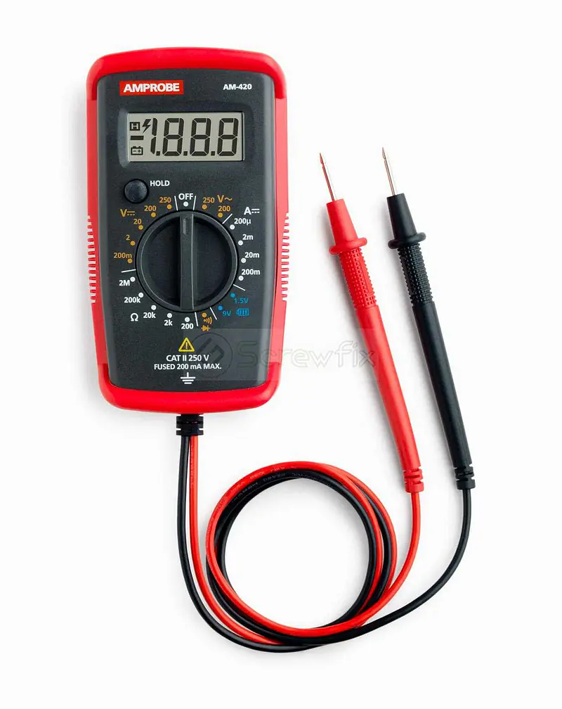 Compact Multimeter - 250V AC/DC Voltage - Master