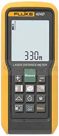 Fluke 424D Laser Distance Meter- 100 Meters - Master