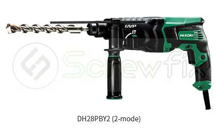 HiKOKI DH28PBY2 - 28mm Rotary Hammer Drill - Master