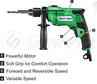 HITMIN HMDV 13A Impact Drill - Master