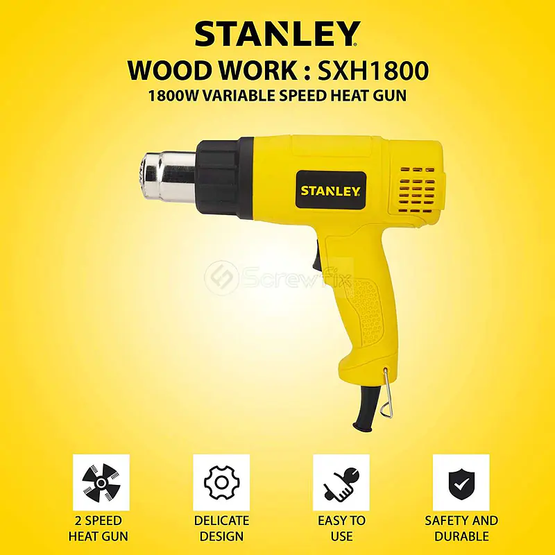 STANLEY SXH1800-IN 2 Speed Heat Gun - Master