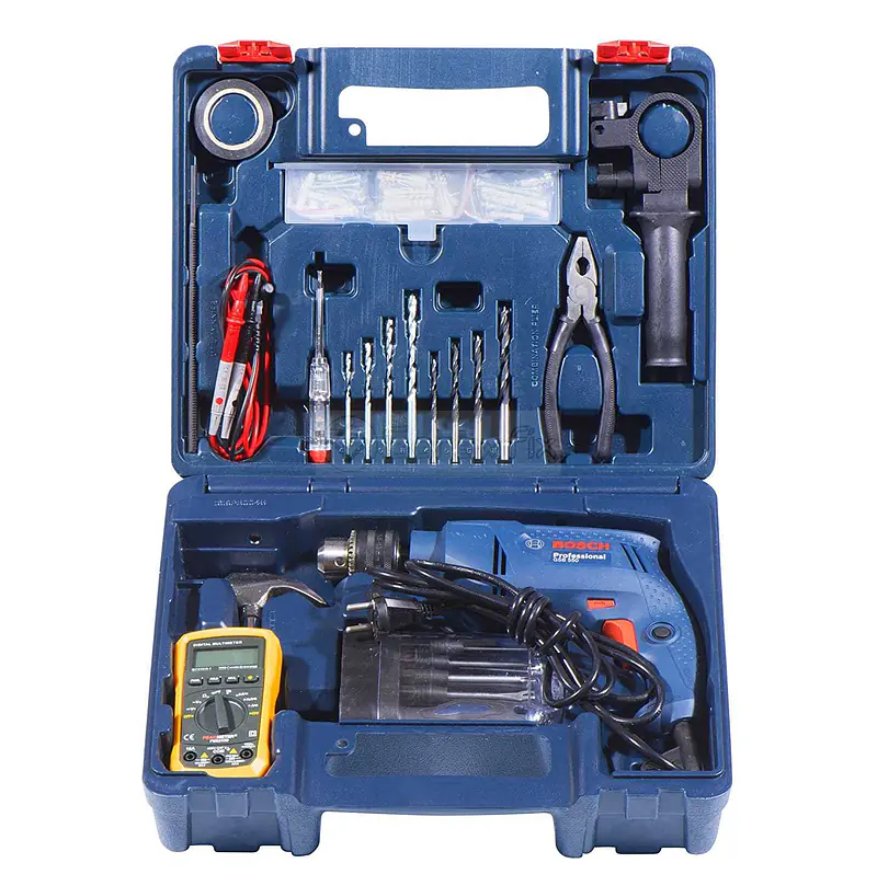 Bosch GSB 550 Electrician Impact Drill Kit - Master
