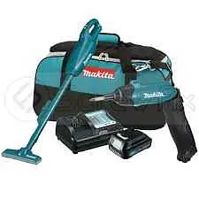 DK0089X1: CORDLESS CLEANER CL107FD + DF001D +DC10WD + BL1016 x 1 + Acc + Tool Bag - Master