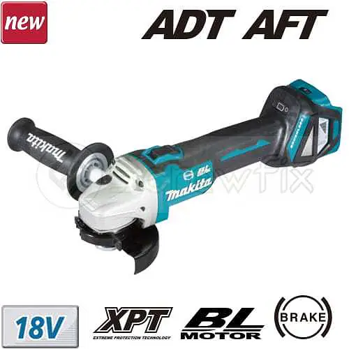 DGA417Z: 4" Cordless Angle Grinder (Bare Tool) - Paddle Switch - Master