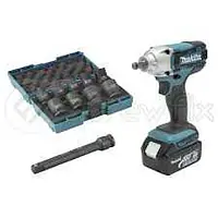 DTW190JX1: Cordless Impact Wrench 1/2"(12.7MM) / M8-M16 / 0-3000 IPM / 0-2300 RPM / 190 N.m - Master