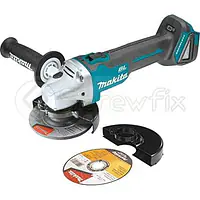 DGA411RTE: 4" Cordless Angle Grinder (18V, 5.0Ah) - Master