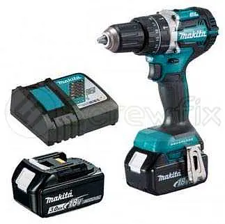 DHP485RFE: 18V Cordless Hammer Driver Drill (Brushless) - Master