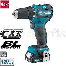 Makita DF332DWYE - 10MM Cordless DRIVER DRILL / KEY-LESS CHUCK / 2-SPEED / 1.0KG / BL MOTOR - Master