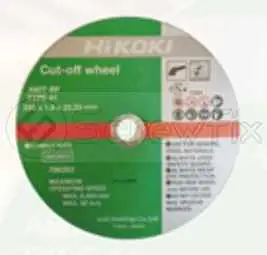 HiKOKI's New Launch: 796262Z - 9" Cut Off Wheels - Master