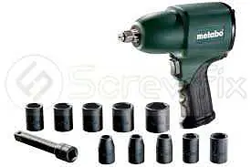 Metabo DSSW 360 Set 1/2" Compressed Air Impact Wrench - Master